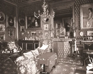 Queens Sitting Room, Windsorin linna, Berkshire, 1894.