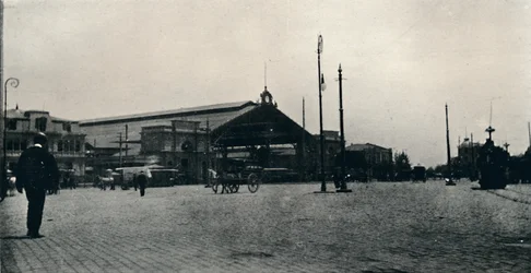 Rautatieasema, Santiago, 1911