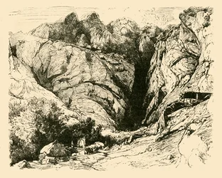 Delphin rotko Gallialaisten torjunnan kohtaus, 1890.