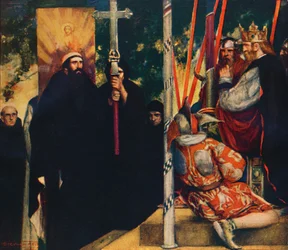 Ethelbertin Pyhän Augustinuksen vastaanotto, 1912