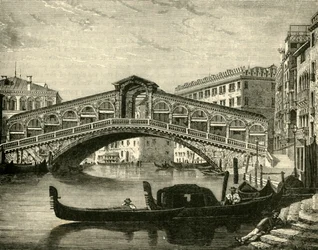Rialto, Venetsia, 1890.