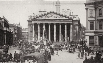Royal Exchange, Lontoo, 1800-luvun loppu tai 1900-luvun alku