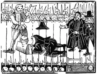 Kuninkaallinen marttyyrikuolema balladista vuodelta 1648 1964