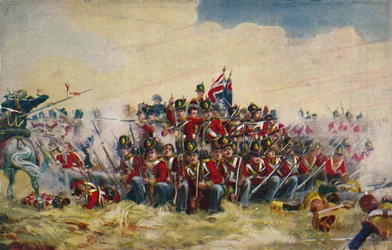 Kuninkaalliset skottit. Quatre Brasin aukio, 1815, 1939