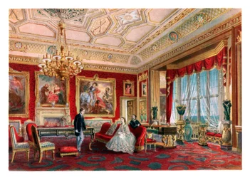 Rubens-huone, Windsorin linna. c1850-1910