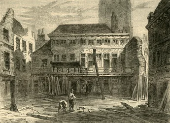 Saracens Head, Snow Hill, 1872.