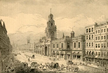 Toinen kuninkaallinen pörssi, Cornhill, 1897.