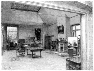 Studio, East, 1880-1882