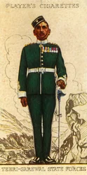 Tehri-Garhwalin osavaltion joukot, 1936.