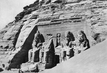 Abu Simbelin temppeli, Egypti, 1936