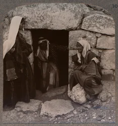 Lasaruksen hauta, Betania, 1900