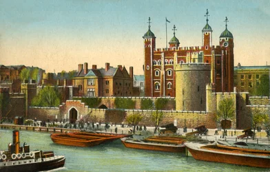 Lontoon Tower, vuodelta 1910.