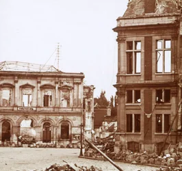 Kaupungintalo, Chauny, Ranska, c1914-c1918