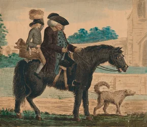 Peck-leivän riemuvoitto Grandchesteriin, n. 1787.