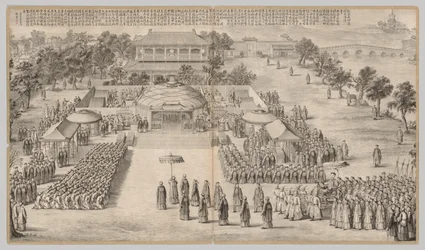 Voiton juhla: Kapinoiden tukahduttamisen taistelukohtauksista..., n. 1765-1774, runo päivätty 1