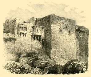 Jerusalemin muurit, 1890.