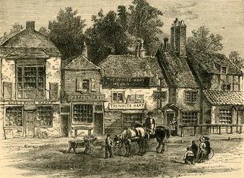 The White Hart, Knightsbridge, 1820, n. 1876.
