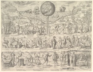 Maailma, tyhmien häkki, 1500-luku.