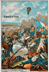 Coutellen lennättämä ilmapallo Entreprenant Fleuruksen taistelussa, 1794 1890-luku