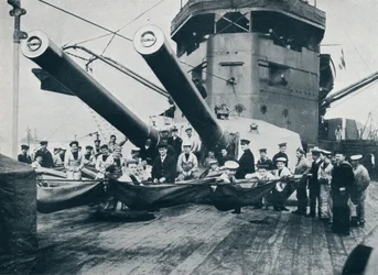 HMS New Zealandin suuret aseet, vuodelta 1914