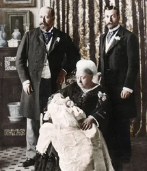 Tuleva kuningas Edward VIII:n kastepäivä, 16. heinäkuuta 1894