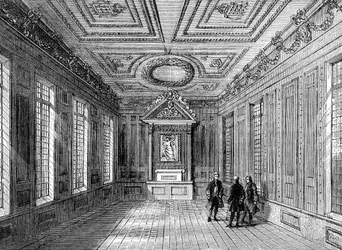 Marshalsean palatsin sisäpiha, 1800