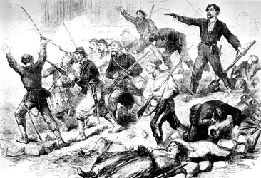 Communardien viimeinen taistelu toukokuussa 1871, Pariisin kommuuni