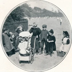 Pieni äiti, Regents Park, Lontoo, c1900 1901