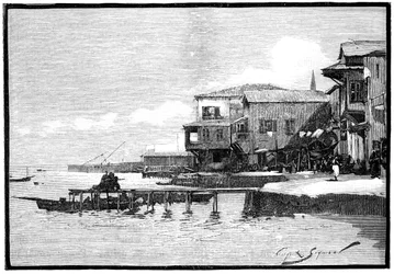 Marina, Larnaca, Kypros, 1900