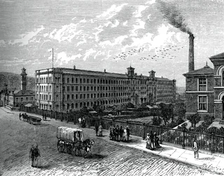 Saltairen tehdas, 1880