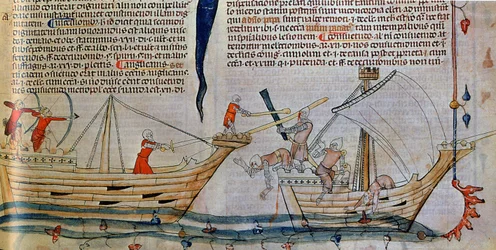 Meritaistelu, noin 1340