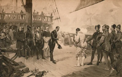 Don Antonin antautuminen Sir Francis Drakelle, 1. maaliskuuta 1579 1905