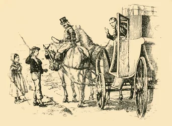 Tutorivaunut tapasivat heidät, 1907.
