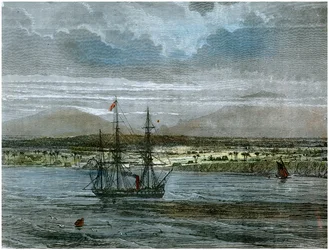 Mauna Loan ja Manua Kean tulivuoret, Havaiji, 1880