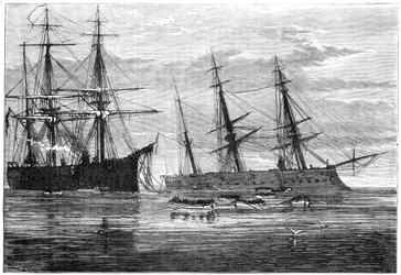 HMS Vanguardin hylky, 1800-luku