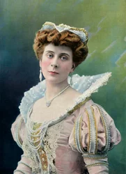 Odéonin kansallisteatteri. Neiti Sylvie - Charlotten rooli. Urhea kuningas, 1904.