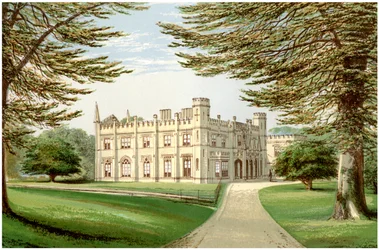 Thrybergh Park, Yorkshire, Fullerton-perheen koti, vuodelta 1880