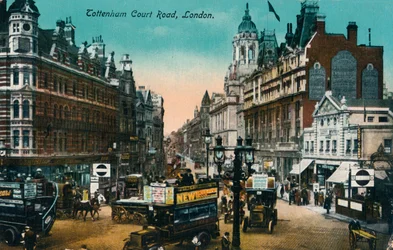 Tottenham Court Road, Lontoo, 1915, 1900-1930