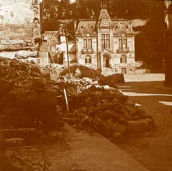Kaupungintalo, Chateau Thierry, Ranska, c1914-c1918