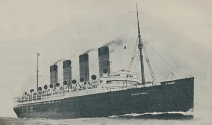 Kaksikymmentä vuotta voitokkaana. Mauretania, rakennettu 1907, noin 1927, 1936