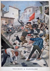 Ongelmia Barcelonassa, 1902