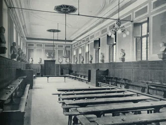 Yläkoulu, Etelään katsova, 1926