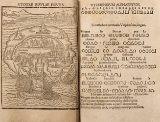 Thomas Moren utopia, 1516