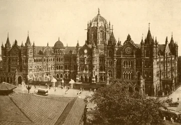Victorian asema, Bombay, 1930.