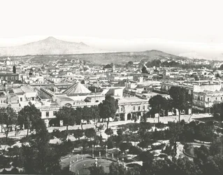 Näkymä katedraalilta, Puebla, Meksiko, 1895.