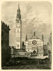 Näkymä Cremonassa, 1890.