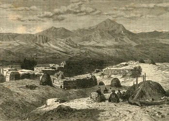 Näkymä Etelä-Armeniassa, 1890.