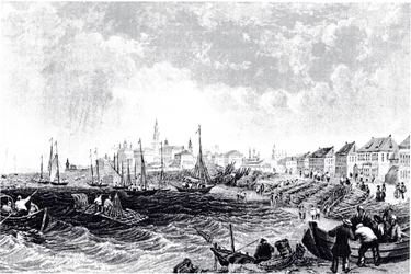 Näkymä Kostromaan, noin 1835