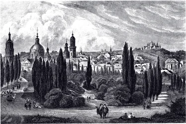 Näkymä Lembergistä, noin 1845