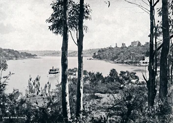 Näkymä Lane Cove -joelle, c1900.